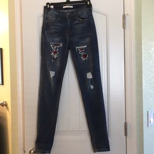 Kan Can distressed jeans